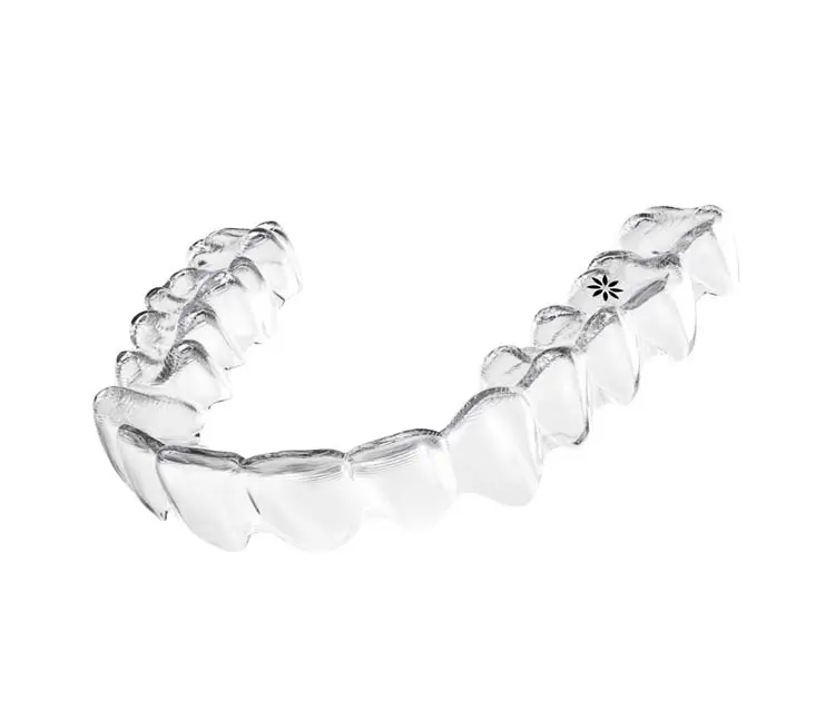 Invisalign: Modell einer Zahnschiene