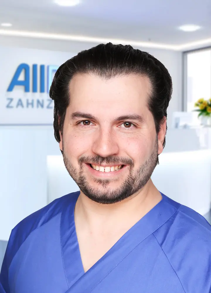 Portrait zahnmedizinische Prophylaxeassistenz Sami Asadian (AllDent K&ouml;ln)
