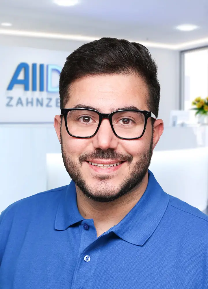 Portrait zahnmedizinische Prophylaxeassistenz Reda Bouhlal (AllDent K&ouml;ln)